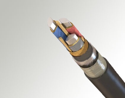 Силовые кабели с бумажной изоляцией 3x70x10 мм ААШв ГОСТ 18410-73